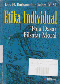 Etika Individual Pola Dasar Filsafat Moral