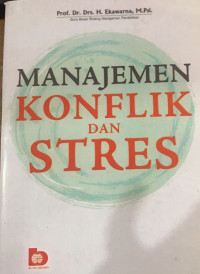 Manajemen kionflik dan stress